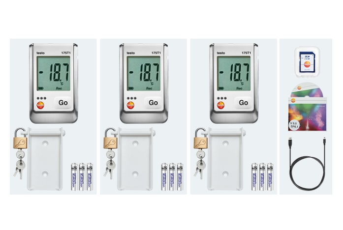 testo 175 T1 kit delivery