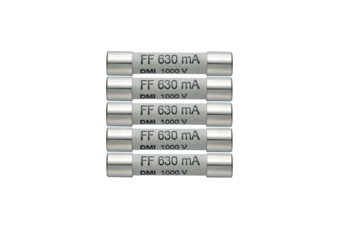 Spare fuses 630 mA/1000 V 0590 0006