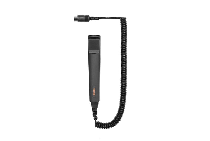 Handle for plug-in measuring tip