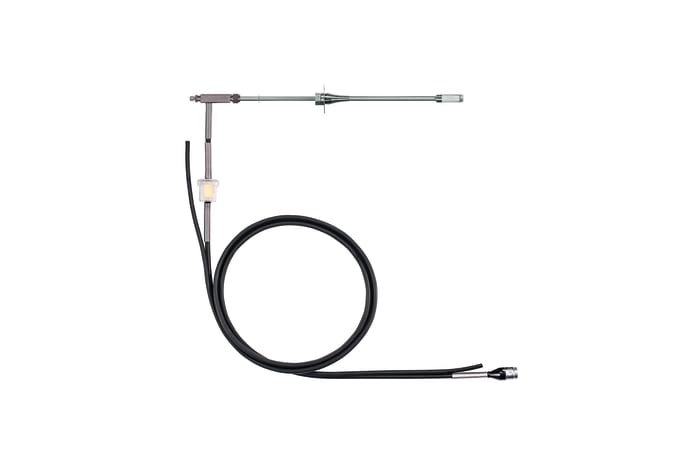 Flue gas probe with preliminary filter