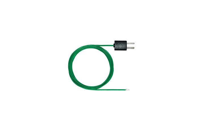 Thermocouple with TC adapter, flexible, 1500 mm long, PTFE