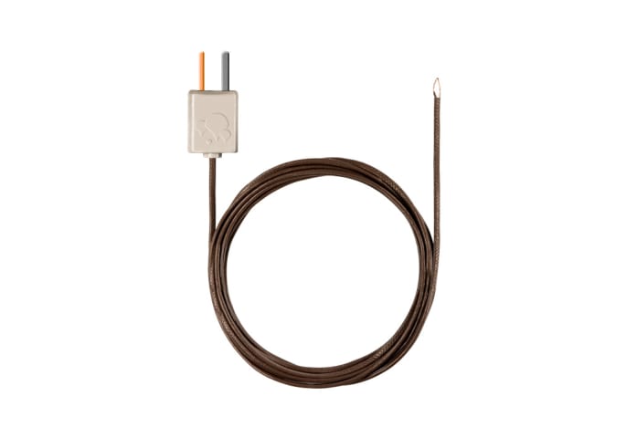 Thermocouple with TC adapter, flexible, 1500 mm long, PTFE