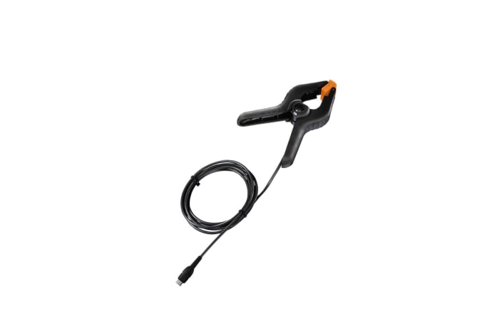 Clamp probe with NTC temperature sensor for measurements on pipes (Ø 6-35 mm)