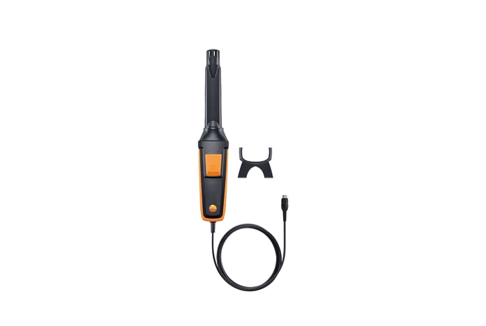 CO2 probe (digital) including temperature and humidity sensor, wired