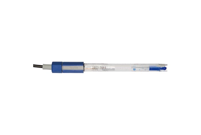 pH universal plastic electrode with temperature sensor