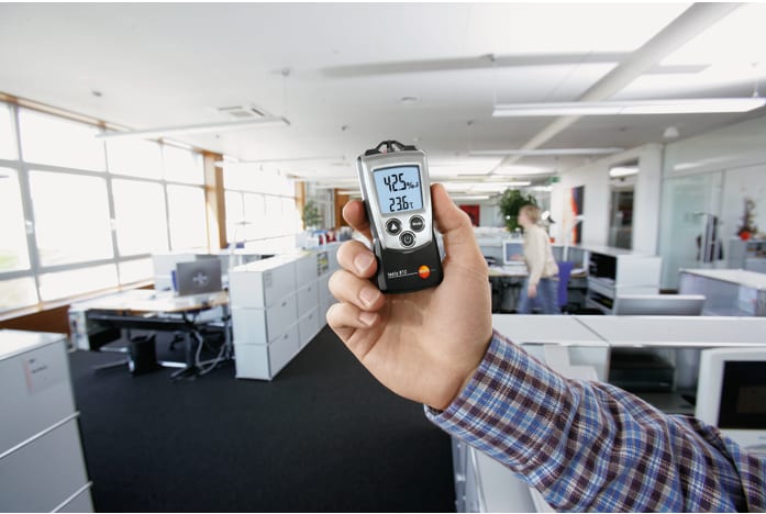 testo 610 vocht- en temperatuurmeter