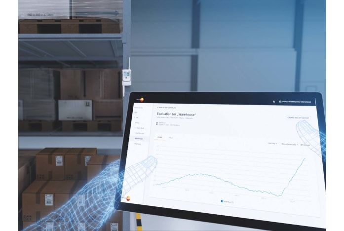 application testo Saveris storage