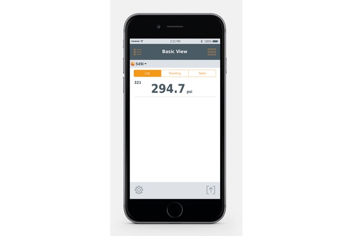 app screenshot testo 549i