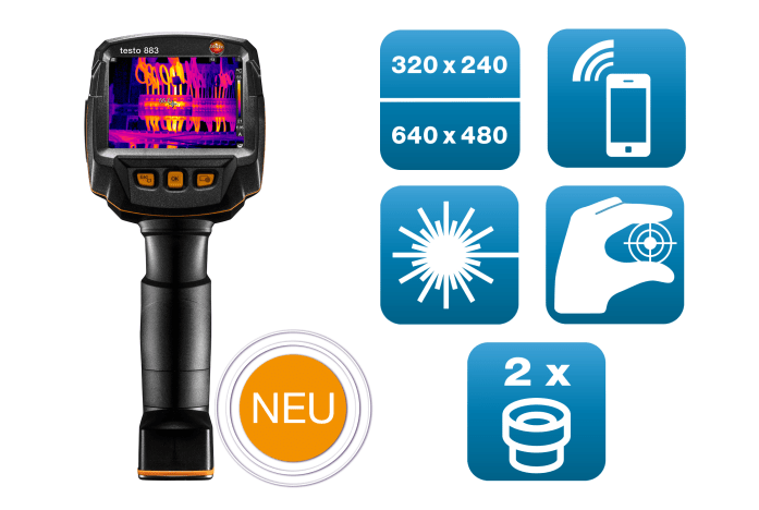 testo 883 Set W&auml;rmebildkamera