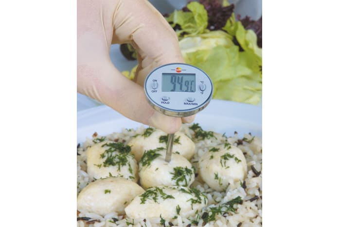 Wasserdichtes Mini-Einstechthermometer Anwendung