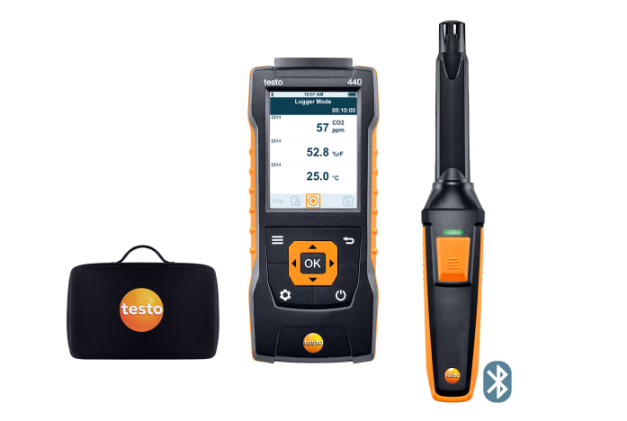 testo 440 CO2 Kit with Bluetooth®