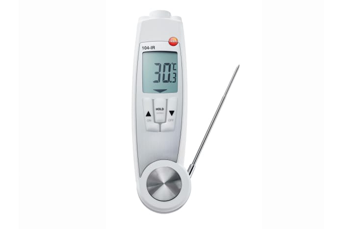 赤外線/中心温度計 testo 104-IR testo 104-IR Folding Thermometer