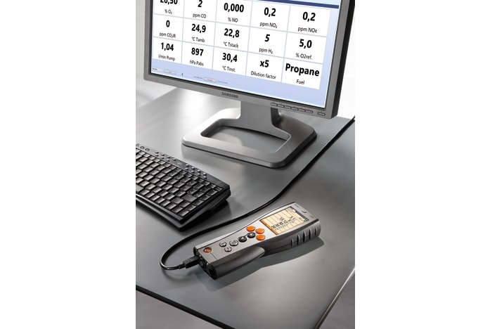 testo 350 - 排ガス分析システム用コントロールユニット