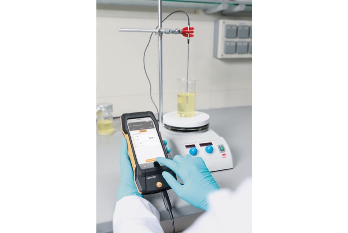 Application glass-coated laboratory probe (digital)