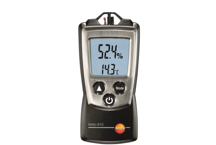 testo 610 vocht- en temperatuurmeter