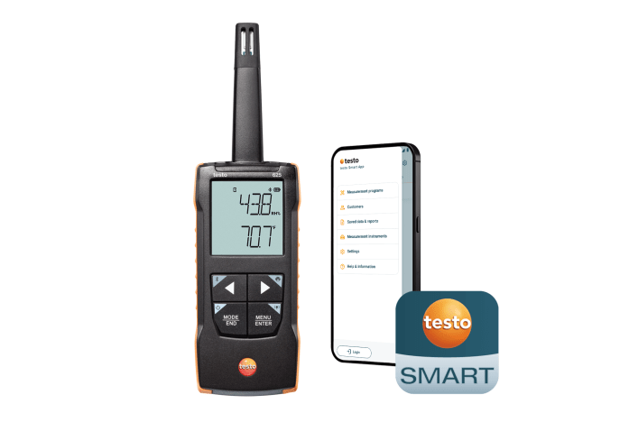 testo 625 termohigromet