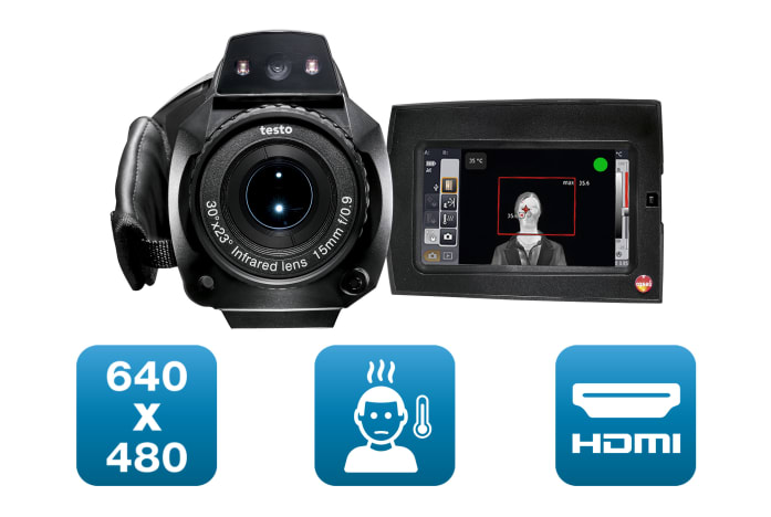 赤外線サーモグラフィ株式会社テストー 890 - 体表温度検知