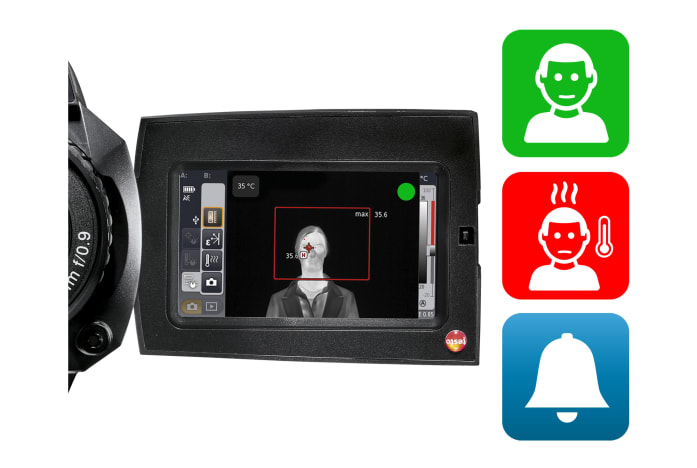 testo 890 FeverDetection kit