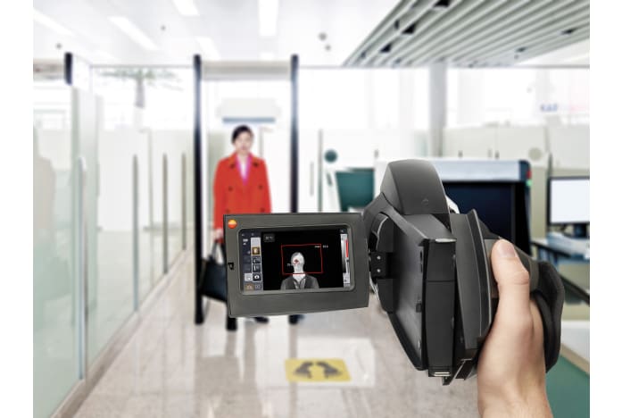 testo 890 FeverDetection kit application