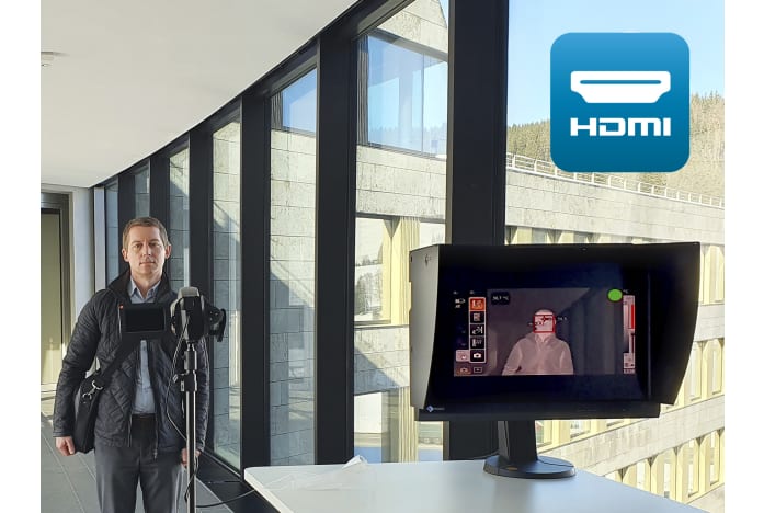 testo 890 FeverDetection kit application