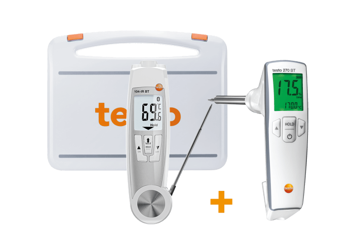 testo 270 + testo 104-IR BT セット