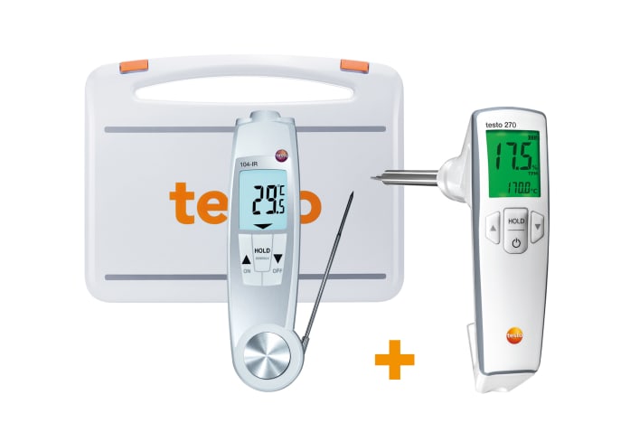 Cooking oil-temperature kit