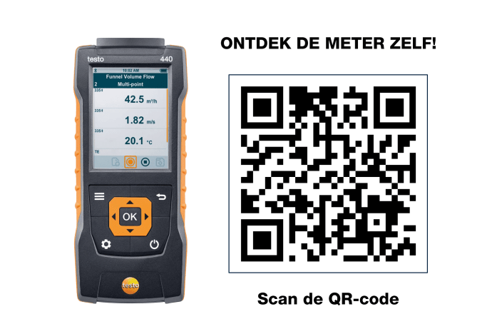 testo 440 3D-QR-code