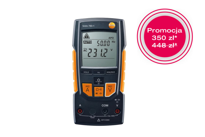 testo 760-1 multimetr cyfrowy