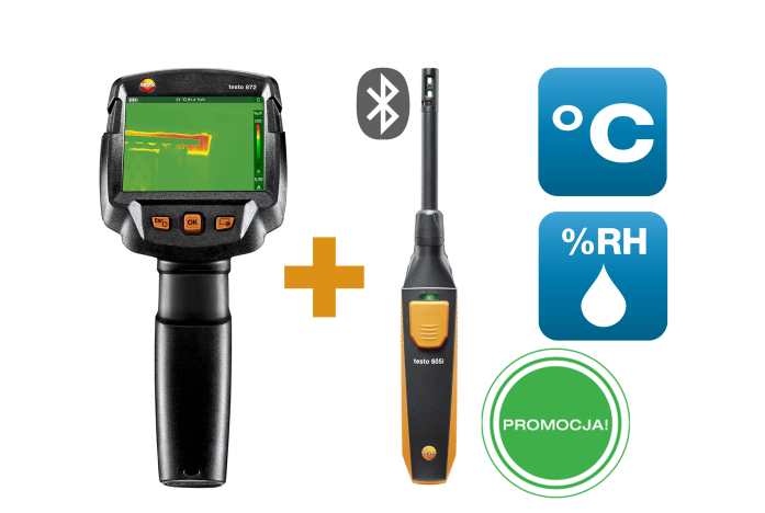 testo 872 - zestaw do diagnostyki budynków