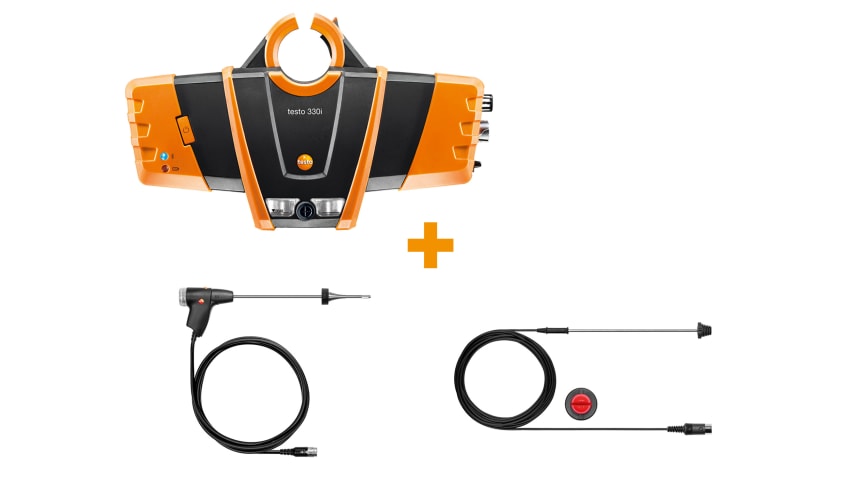 Set de instalación de calefacciones testo 330i