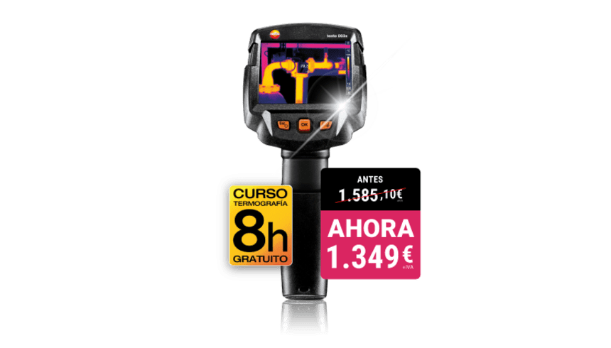 Cámara termográfica testo 868s en promoción