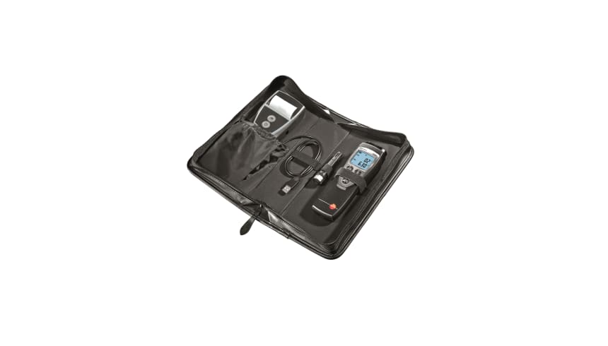 Case for secure storage of measuring instrument