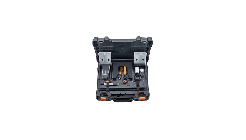 Mallette pour la mesure du débit volumétrique pour le testo 440