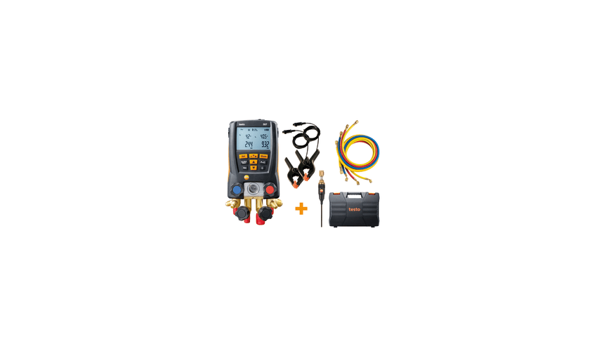 testo&nbsp;557 set de analizadores digitales de refrigeraci&oacute;n