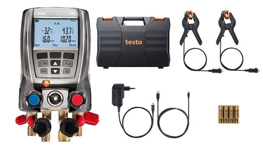 contenu de la livraison de kit testo 570-2
