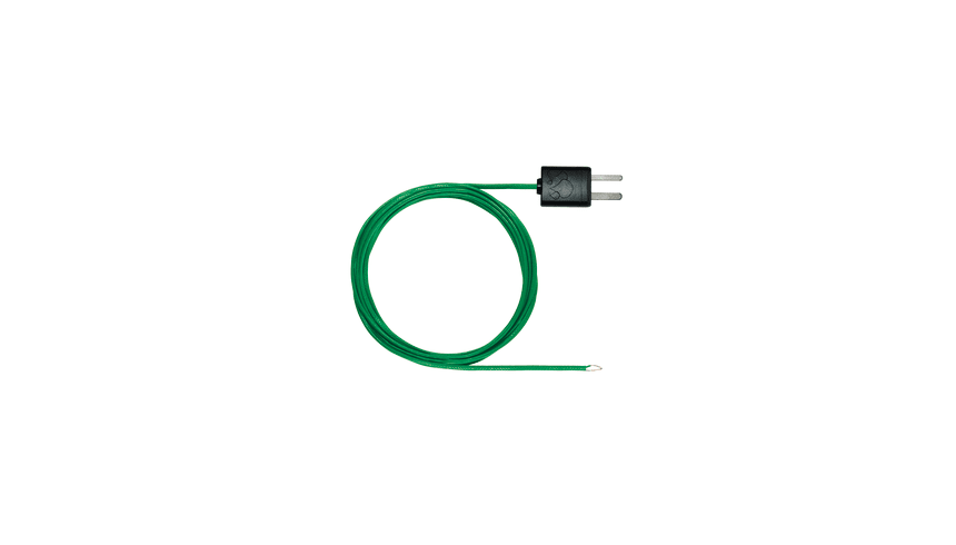 Thermocouple with TC adapter, flexible, 1500 mm long, PTFE