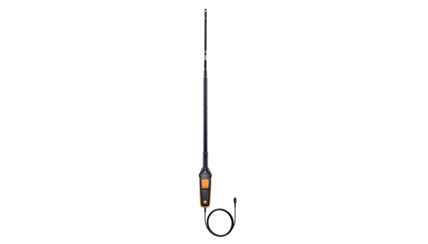 Sonda de hilo caliente (digital) incl. sensor de humedad y temperatura con cable
