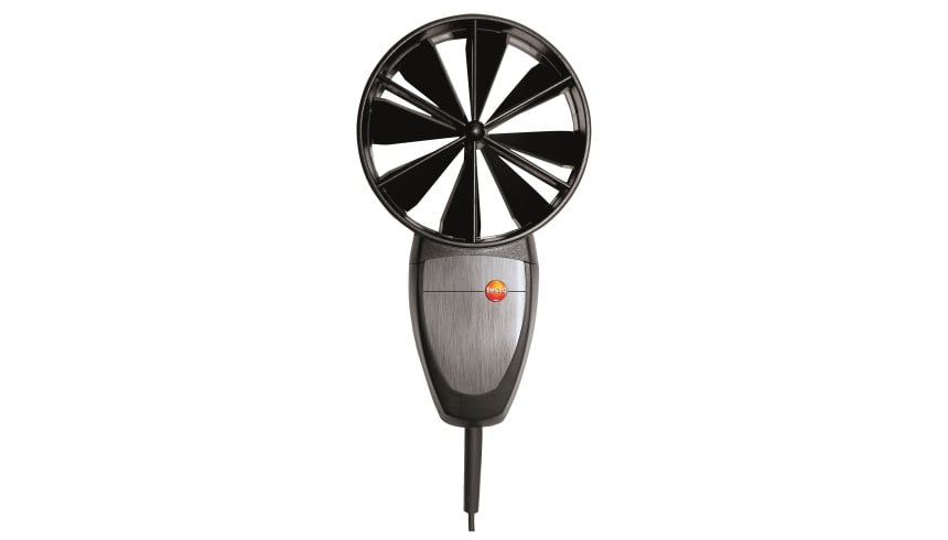 Fl&uuml;gelrad-Messsonde, Durchmesser 100 mm