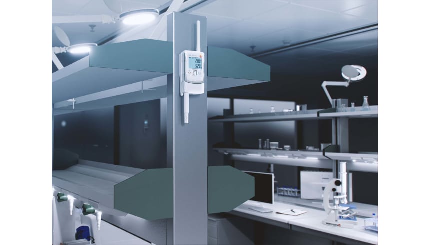 application testo Saveris laboratoire