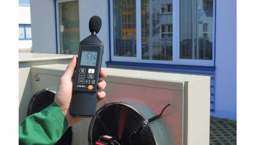 testo 815 geluidsmeetinstrument