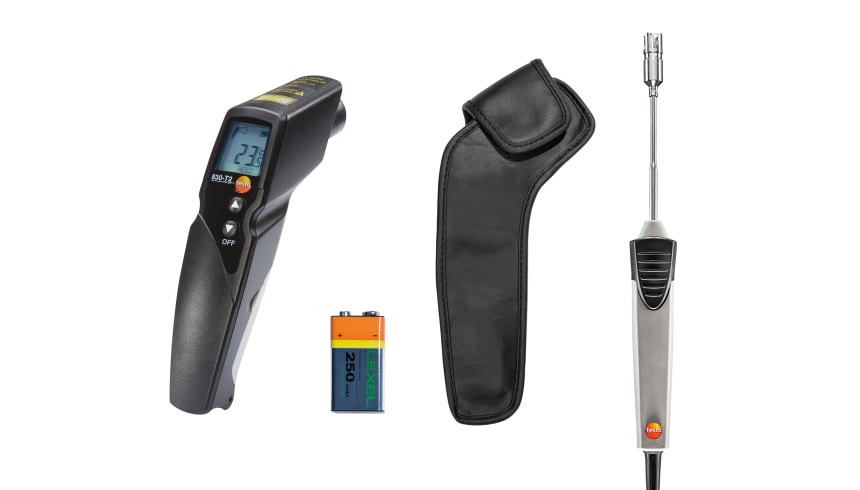 Thermomètre à infrarouges testo 830-T2 kit