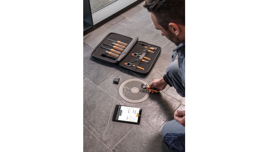 aplicación testo Smart Probes HVAC set