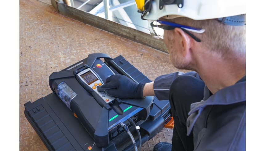 testo 350 applicación