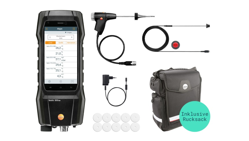 testo 300 SE Rucksack-Set