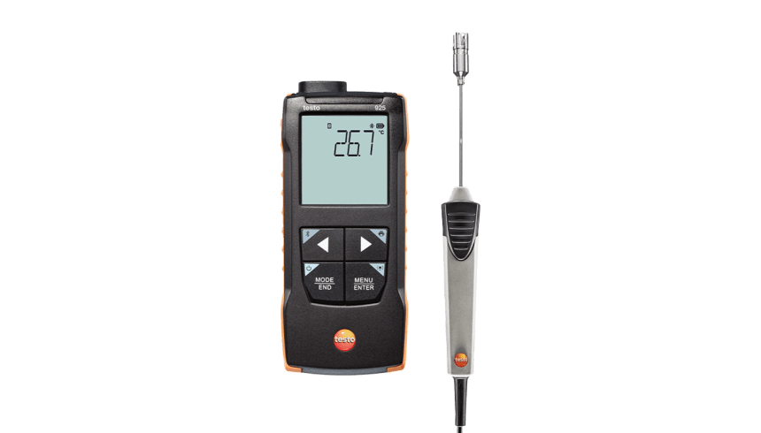 testo 925 Set mit Oberfl&auml;chenf&uuml;hler