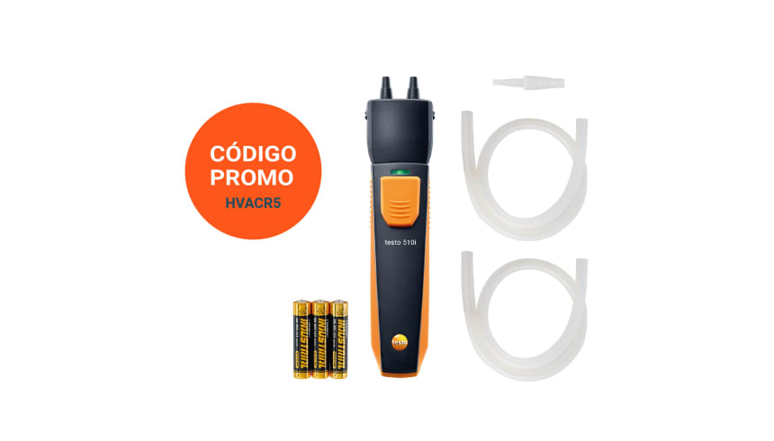 Man&oacute;metro testo 510i en promoci&oacute;n