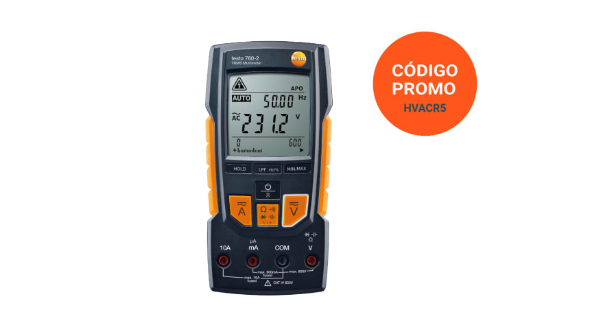 Mult&iacute;metro digital testo 760-2 en promoci&oacute;n