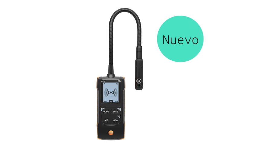 Detector de fugas testo 514