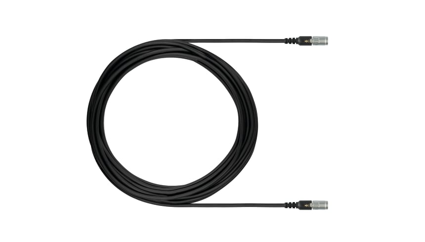 Connection cable with bayonet fitting