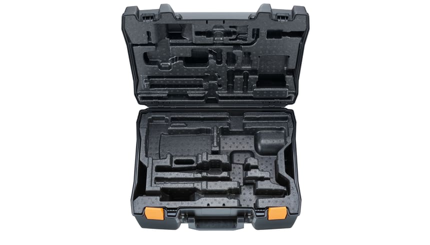 Transport case for IAQ and comfort level measurements